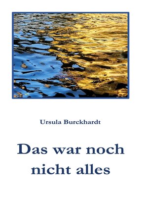 cover image of Das war noch nicht alles